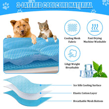 Load image into Gallery viewer, Washable Cooling Pet Mat