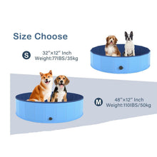 Load image into Gallery viewer, Foldable Dog Paddling Pool & Pet Bath Tub