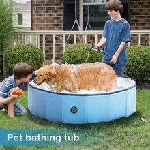 Load image into Gallery viewer, Foldable Dog Paddling Pool & Pet Bath Tub