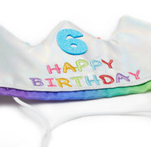 Load image into Gallery viewer, Pet London Custom Number Dog Birthday Crown | Reusable Birthday Hat for Dogs