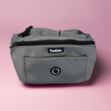 Load image into Gallery viewer, PupClub Couture Dog Walking Bum Bag – Grey
