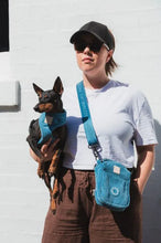Load image into Gallery viewer, FuzzYard Life Cross Body Bag – Treat & Training Bag With poop Dispenser - French Blue