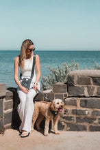 Load image into Gallery viewer, FuzzYard Life Cross Body Bag – Treat & Training Bag With poop Dispenser - Slate Grey