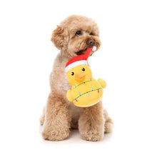 Load image into Gallery viewer, Cute Dog With Festive Duck Toy