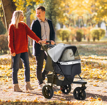Load image into Gallery viewer, PawHut Folding 3-Wheel Pet Stroller | Dog Travel & Adventure Buggy