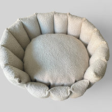 Load image into Gallery viewer, The Bouclé Collection – Luxury Handmade Pocket-Sided Dog & Cat Bed
