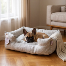 Load image into Gallery viewer, The Classic Collection – Handcrafted Luxury Dog & Cat Bed