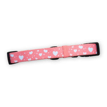 Load image into Gallery viewer, Peachy Hearts Dog Collar – Adjustable Neoprene Collar by PupClub Couture