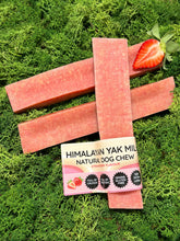 Load image into Gallery viewer, Strawberry Yak Dog Chew