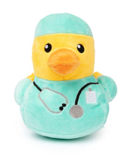 Load image into Gallery viewer, FuzzYard Ducktor – Plush Squeaky Dog Toy