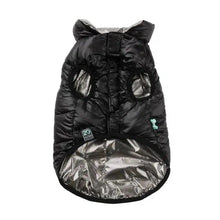 Load image into Gallery viewer, FuzzYard Hakuba Dog Puffer Jacket – Warm Lightweight Coat (Black)