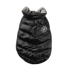 Load image into Gallery viewer, FuzzYard Hakuba Dog Puffer Jacket – Warm Lightweight Coat (Black)