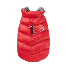 Load image into Gallery viewer, FuzzYard Hakuba Dog Puffer Jacket – Warm Lightweight Coat - Red