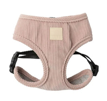 Load image into Gallery viewer, FuzzYard Life Corduroy Dog Harness – Soft Blush Pink