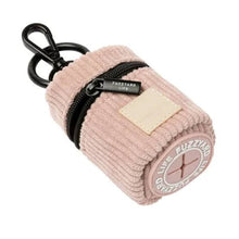 Load image into Gallery viewer, FuzzYard Life Corduroy Poop Bag Dispenser – Soft Blush Pink