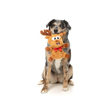 Load image into Gallery viewer, FuzzYard Reggie Claus Reindeer Christmas Dog Toy