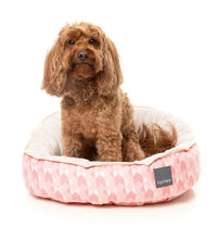 Load image into Gallery viewer, FuzzYard Reversible Dog Bed – Pink Lemonade