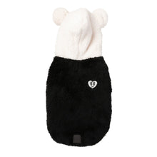 Load image into Gallery viewer, FuzzYard Winnie Hoodie β Panda- Cosy Dog Hoodie with Teddy Ears