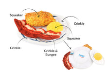Load image into Gallery viewer, IHOP x P.L.A.Y. Eggcellent Play Platter Plush Dog Toy