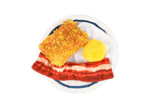 Load image into Gallery viewer, IHOP x P.L.A.Y. Eggcellent Play Platter Plush Dog Toy