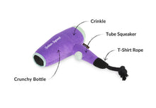 Load image into Gallery viewer, P.L.A.Y. Splish Splash Howlin’ Hair Dryer Dog Toy