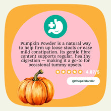 Load image into Gallery viewer, Pumpkin Powder for Dogs – Digestive Support