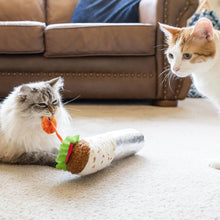 Load image into Gallery viewer, P.L.A.Y Feline Frenzy Kicker Shrimp Purrito Cat Toy