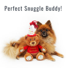 Load image into Gallery viewer, “Pet London Birthday Teddy Bear Dog Toy”