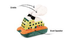 Load image into Gallery viewer, P.L.A.Y Canine Commute Ferry Plush Dog Toy