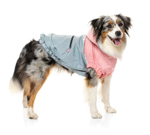 Load image into Gallery viewer, Fuzzyard The Seattle Raincoat - Pink & Grey