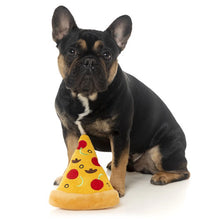 Load image into Gallery viewer, FuzzYard Pizza Plush Dog Toy with Squeaker