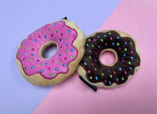Load image into Gallery viewer, Pet London Plush Iced Donut Dog Toy – Squeaky Donut Toys (2 Pack)