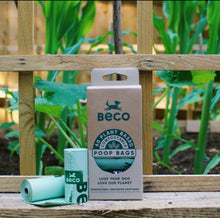 Load image into Gallery viewer, "Beco Mint Scented Poop Bags - 120 Pack: Big, Strong, and Leakproof"