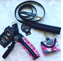 Load image into Gallery viewer, Tre Ponti Easy Fit Mesh Pink Camo Harness with Adjustable Girth