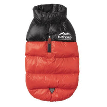 Load image into Gallery viewer, Fuzzyard Harlem Puffer Jacket - Red
