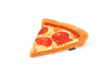 Load image into Gallery viewer, P.L.A.Y Snack Attack Puppy-roni Pizza Plush Dog Toy