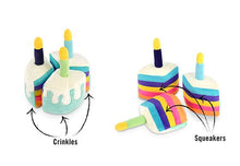 Load image into Gallery viewer, Party Time Bone-Appétit Cake Plush Dog Toy by P.L.A.Y.