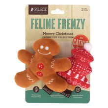 Load image into Gallery viewer, P.L.A.Y Feline Frenzy Meowy Christmas Cat Toy Set of 2