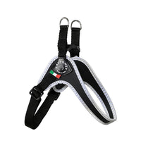 Load image into Gallery viewer, Tre Ponti Easy Fit Black Harness with Adjustable Girth