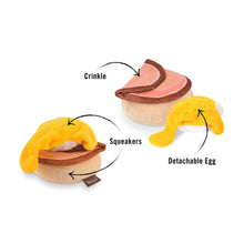 Load image into Gallery viewer, P.L.A.Y Barking Brunch Bennys Benedict Plush Dog Toy