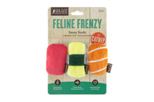 Load image into Gallery viewer, P.L.A.Y Feline Frenzy Sushi Cat Toy Set of 3