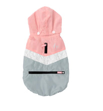 Load image into Gallery viewer, Fuzzyard The Seattle Raincoat - Pink & Grey