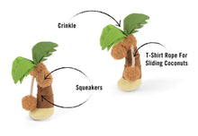 Load image into Gallery viewer, P.L.A.Y Tropical Paradise Puppy Palm Plush Dog Toy