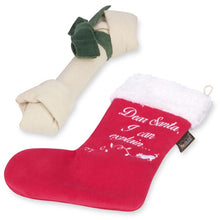 Load image into Gallery viewer, Merry Woofmass Good Boy Stocking & Bone 2 Piece Set