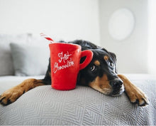 Load image into Gallery viewer, P.L.A.Y Christmas Hot Chocolate Dog Toy