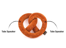 Load image into Gallery viewer, P.L.A.Y Pretzel Plush Dog Toy