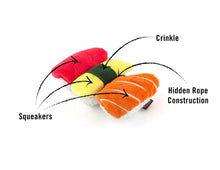 Load image into Gallery viewer, P.L.A.Y Sushi Plush Dog Toy