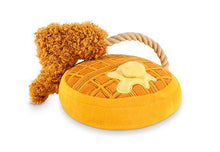 Load image into Gallery viewer, P.L.A.Y Barking Brunch Chicken & Woofles Plush Dog Toy