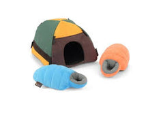 Load image into Gallery viewer, P.L.A.Y Camp Corbin Trailblazing Tent Plush Dog Toy