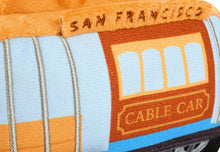 Load image into Gallery viewer, P.L.A.Y Canine Commute San Pup-Cisco Cable Car Plush Dog Toy